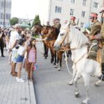 15.08.2021 Kielce. Otwarcie muralu na budynku przy ulicy Kochanowskiego / Jarosław Kubalski / Radio Kielce