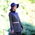 07.08.2021. Stalowa Wola. Pokaz mody podczas Nadwiślańskiego Fashion Week. Nadwiślański Fashion Week jest kontynuacją, w szerszej formule, zeszłorocznego Sandomierz Fashion Street, czyli ulicznego pokazu mody z udziałem projektantów z całej Polski, któremu towarzyszyły warsztaty, debaty i prezentacje działań kulturalnych w regionie / Darek Delmanowicz / PAP