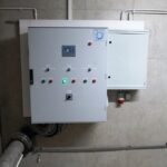 04.08.2021. Jasiów. Odbiór popmpowni wody / Wodociągi Kieleckie