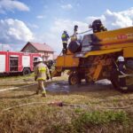 22.08.2021. Pożary pól i maszyn rolniczych / OSP Balice