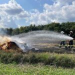 22.08.2021. Pożary pól i maszyn rolniczych / OSP Bodzechów