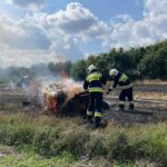 22.08.2021. Pożary pól i maszyn rolniczych / OSP Bodzechów