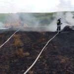 22.08.2021. Pożary pól i maszyn rolniczych / OSP Bodzechów