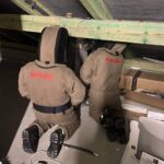 17.08.2021 Strażacy usuwający gniazda niebezpiecznych owadów / OSP Daleszyce