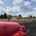 22.08.2021. Pożary pól i maszyn rolniczych / OSP Momina