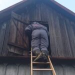 17.08.2021 Strażacy usuwający gniazda niebezpiecznych owadów / OSP Nowa Słupia