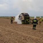 22.08.2021. Pożary pól i maszyn rolniczych / OSP Ożarów