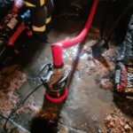 31.08.2021. Skutki miejscowych nawałnic. Akcja w Bodzentynie / OSP w Bodzentynie