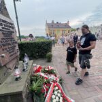 01.08.2021. Ostrowiec Świętokrzyski. Uroczystości upamiętniające powstańców warszawskich / Emilia Sitarska / Radio Kielce