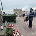 01.08.2021. Ostrowiec Świętokrzyski. Uroczystości upamiętniające powstańców warszawskich / Emilia Sitarska / Radio Kielce