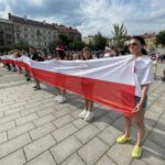 01.08.2021. Ostrowiec Świętokrzyski. Żywy znak Polski Walczącej / Emilia Sitarska / Radio Kielce