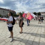 01.08.2021. Ostrowiec Świętokrzyski. Żywy znak Polski Walczącej / Emilia Sitarska / Radio Kielce