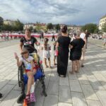 01.08.2021. Ostrowiec Świętokrzyski. Żywy znak Polski Walczącej / Emilia Sitarska / Radio Kielce