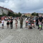 01.08.2021. Ostrowiec Świętokrzyski. Żywy znak Polski Walczącej / Emilia Sitarska / Radio Kielce