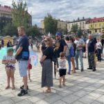 01.08.2021. Ostrowiec Świętokrzyski. Żywy znak Polski Walczącej / Emilia Sitarska / Radio Kielce