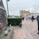 01.08.2021. Ostrowiec Świętokrzyski. Uroczystości upamiętniające powstańców warszawskich. Na zdjęciu Andrzej Kryj - poseł PiS / Emilia Sitarska / Radio Kielce