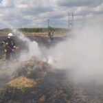 22.08.2021. Pożary pól i maszyn rolniczych / Ratownictwo Powiatu Ostrowieckiego