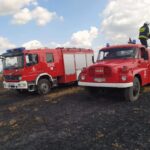 22.08.2021. Pożary pól i maszyn rolniczych / Ratownictwo Powiatu Ostrowieckiego