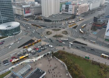 Warszawa. Rondo Dmowskiego / zdm.waw.pl
