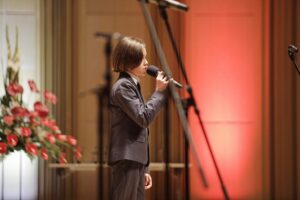 27.08.2021 Kielce. Filharmonia Świętokrzyska. Koncert pieśni patriotycznych. Grzegorz Stachera / Jarosław Kubalski / Radio Kielce
