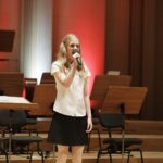 27.08.2021 Kielce. Filharmonia Świętokrzyska. Koncert pieśni patriotycznych. Lena Danielczyk / Jarosław Kubalski / Radio Kielce