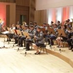 27.08.2021 Kielce. Filharmonia Świętokrzyska. Koncert pieśni patriotycznych. Marszałkowska Orkiestra Dęta pod dyrekcją Marcina Chlebnego / Jarosław Kubalski / Radio Kielce