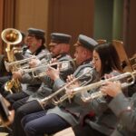27.08.2021 Kielce. Filharmonia Świętokrzyska. Koncert pieśni patriotycznych. Marszałkowska Orkiestra Dęta pod dyrekcją Marcina Chlebnego / Jarosław Kubalski / Radio Kielce