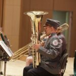 27.08.2021 Kielce. Filharmonia Świętokrzyska. Koncert pieśni patriotycznych. Marszałkowska Orkiestra Dęta pod dyrekcją Marcina Chlebnego / Jarosław Kubalski / Radio Kielce