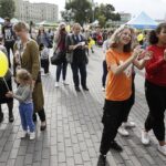 27.08.2021 Kielce. Pierwsza rocznica oddania wyremontowanego Dworca Autobusowego. Festyn przed dworcem / Jarosław Kubalski / Radio Kielce