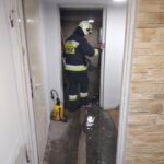 30.08.2021. Tumlin. Lokalne podtopienia po ulewach / OSP KSRG Samsonów