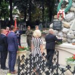 01.08.2021. Sandomierz. Uroczystości upamiętniające powstańców warszawskich i 77. rocznicę bitwy pod Pielaszowem / Grażyna Szlęzak-Wójcik / Radio Kielce