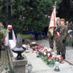 01.08.2021. Sandomierz. Uroczystości upamiętniające powstańców warszawskich i 77. rocznicę bitwy pod Pielaszowem / Grażyna Szlęzak-Wójcik / Radio Kielce