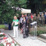 01.08.2021. Sandomierz. Uroczystości upamiętniające powstańców warszawskich i 77. rocznicę bitwy pod Pielaszowem / Grażyna Szlęzak-Wójcik / Radio Kielce