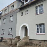 30.09.2021. Starachowice. Remont kamienic na osiedlu Wzgórze / Anna Głąb / Radio Kielce