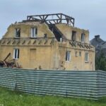 30.09.2021. Starachowice. Remont kamienic na osiedlu Wzgórze / Anna Głąb / Radio Kielce