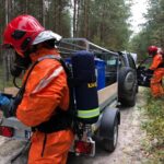 14.09.2021. Leśnictwo Mnichów. Ćwiczenia „Lasy 2021" / KP PSP w Jędrzejowie