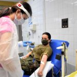 18.11.2020 Kielce. Terytorialsi oddają krew oraz osocze / szer.D.WOS / ŚBOT