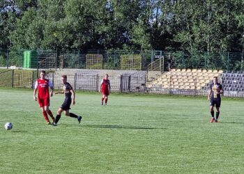 07.08.2021. Połaniec. Mecz Czarni Połaniec - ŁKS Probudex Łagów / Maciej Makuła / Radio Kielce