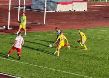 16.08.2021. Sandomierz. 2. kolejka III ligi: Wisła - Avia Świdnik / Maciej Makuła / Radio Kielce