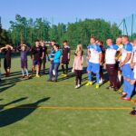 04.09.2021. Borków. Otwarcie wielofunkcyjnego boiska / Marcin Marszałek / Radio Kielce