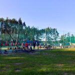 04.09.2021. Borków. Otwarcie wielofunkcyjnego boiska / Marcin Marszałek / Radio Kielce