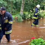 01.09.2021. Górki Szczukowskie. Podtopienia posesji w gminie Piekoszów / Zbigniew Piątek/Facebook