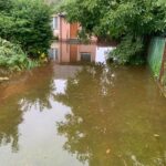 01.09.2021. Górki Szczukowskie. Podtopienia posesji w gminie Piekoszów / Zbigniew Piątek/Facebook