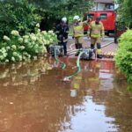 01.09.2021. Górki Szczukowskie. Podtopienia posesji w gminie Piekoszów / Zbigniew Piątek/Facebook