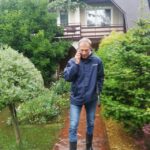 01.09.2021. Górki Szczukowskie. Podtopienia posesji w gminie Piekoszów. Na zdjęciu: Zbigniew Piątek - wójt gm. Piekoszów / Zbigniew Piątek/Facebook