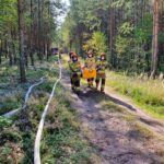 14.09.2021. Leśnictwo Mnichów. Ćwiczenia „Lasy 2021" / KP PSP w Jędrzejowie