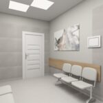 24.09.2021. Skalbmierz. Wizualizacja przychodni i aranżacja części pomieszczeń