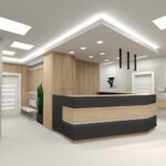 24.09.2021. Skalbmierz. Wizualizacja przychodni i aranżacja części pomieszczeń