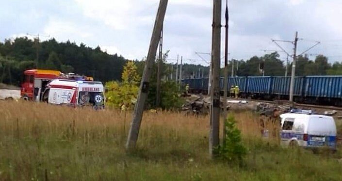 22.09.2021. Czostków. Potrącenie przez pociąg / Włoszczowa 112 / Facebook