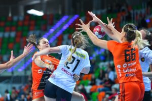 24.09.2021. Lubin. 4. kolejka Superligi Kobiet. Zagłębie - Suzuki Korona Handball Kielce / Paweł Andrachiewicz / Superliga Kobiet